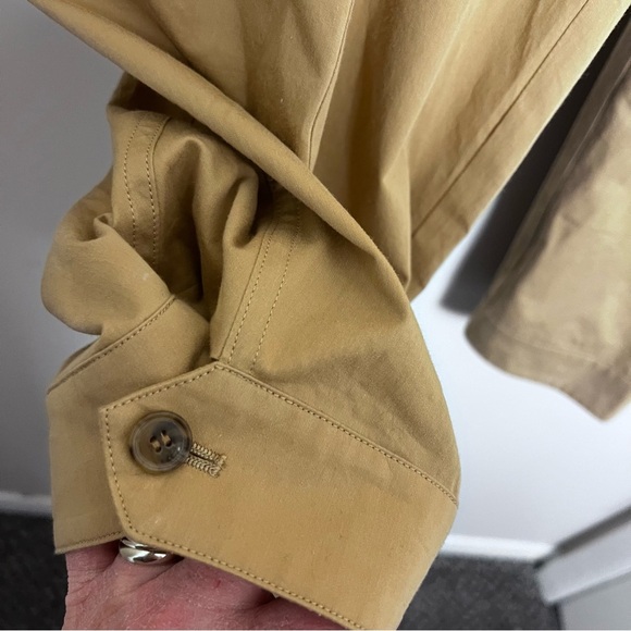 Frame Denim Tan High-Waisted Trousers - Picture 10 of 16